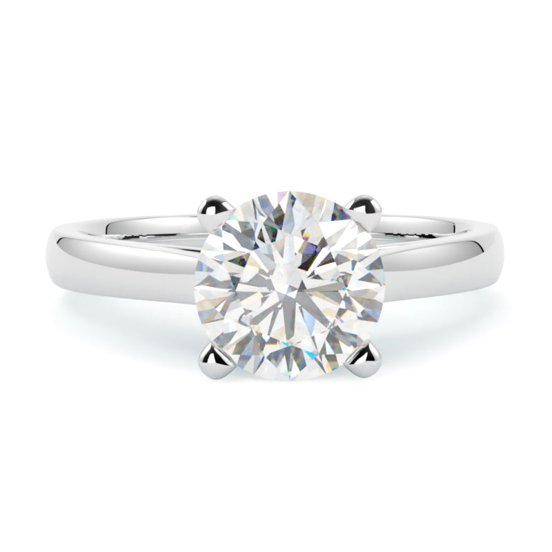 Pierścionek z diamentem 1,00 ct Olivia – platyna – GOLDPORT